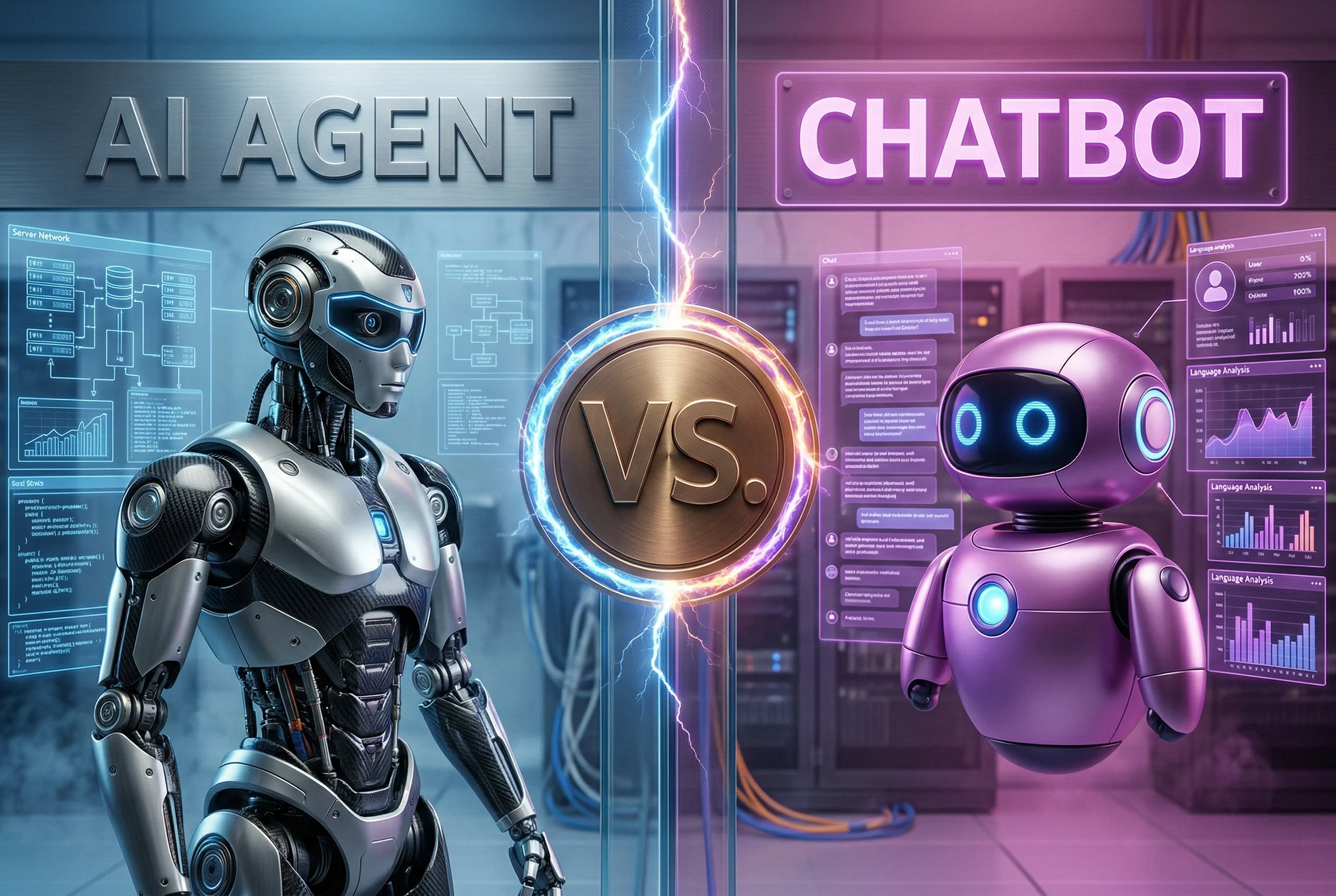 ai agents vs chatbot