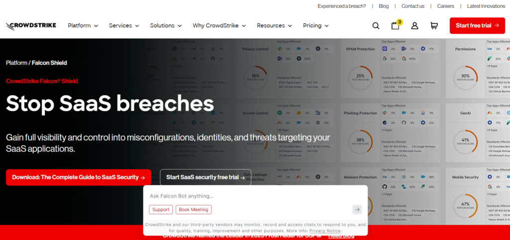 CrowdStrike Falcon Shield (SSPM)