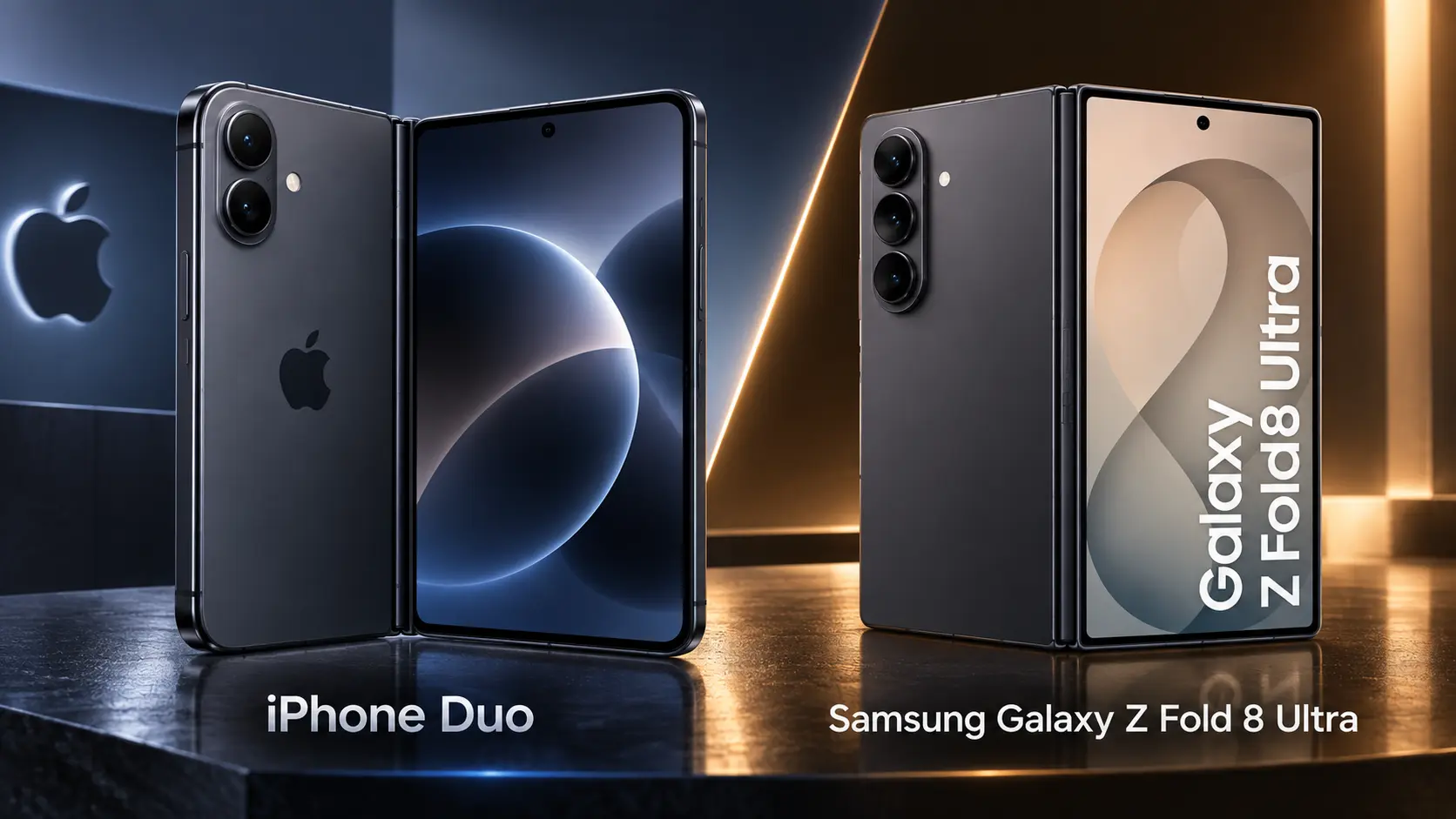 iPhone Duo vs Galaxy Z Fold 8 Ultra